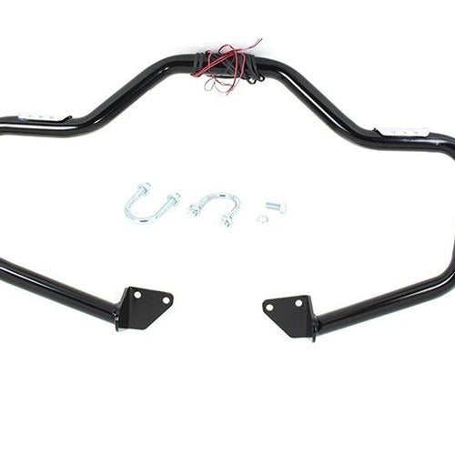 V-Twin 51-0020 Black Front Turn Signal Highway Bar