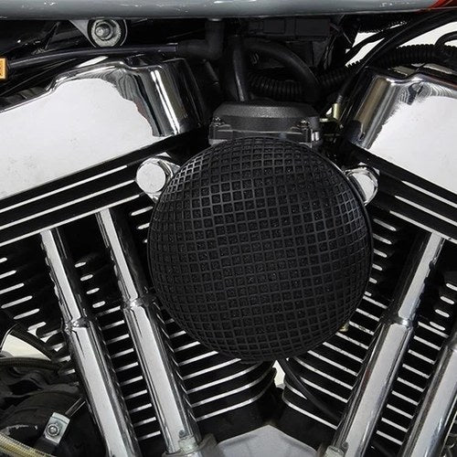 V-Twin 34-1687 Black Wyatt Gatling Air Cleaner Assembly