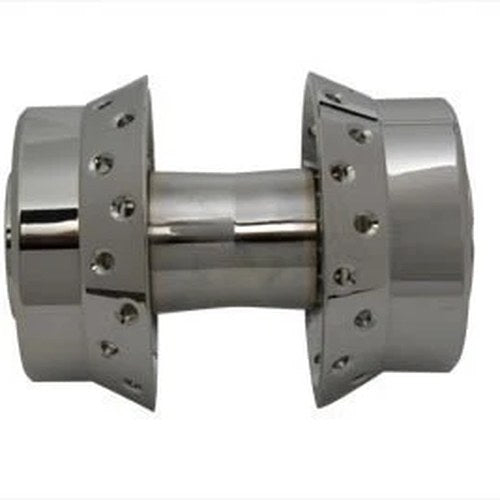 V-Twin 45-0333 Chrome Rear Wheel Hub 1" Bearings