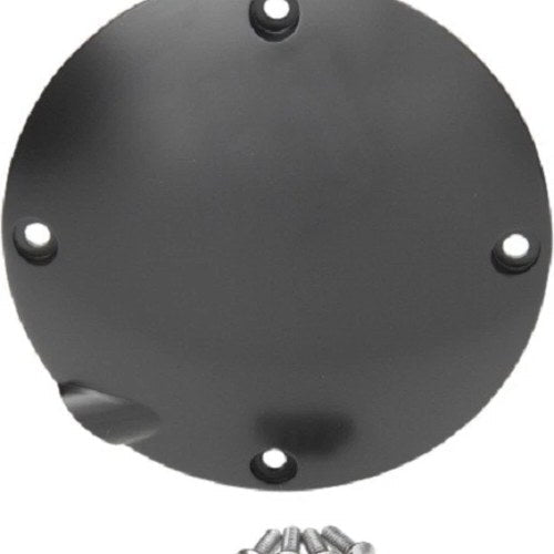 Drag Specialties 1107-0367 Satin Black Derby Clutch Cover for Sportster 94-03