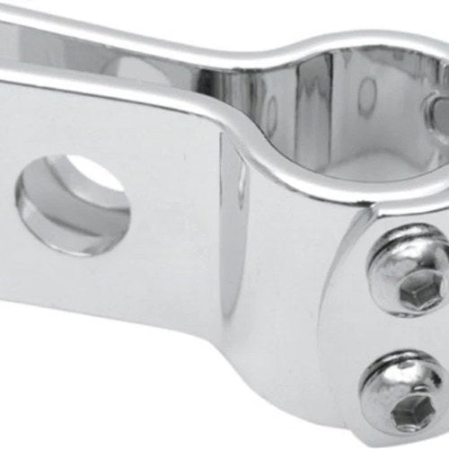 Drag Specialties 2404-0364 Chrome 1-1/2" Three-Piece Frame Engine Guard Clamp
