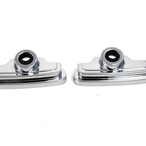 V-Twin 42-0929 Chrome Head Bolt Spark Plug Covers for 86-99 Big Twin