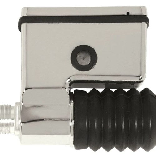 V-Factor 45211 Chrome Rear Brake Master Cylinder for Harley Fxd Dyna 91-05