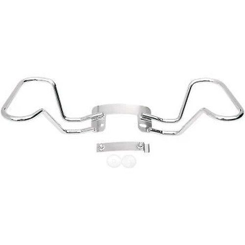 Drag Specialties 1505-0004 Chrome Passenger Hand Rails for Harley Touring 09-13