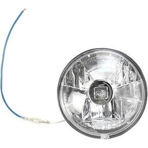 Drag Specialties 2001-0104 Diamond-Style Light 4-1/2" Halo Headlight Clear
