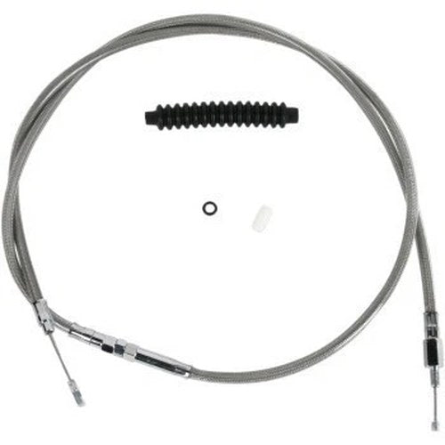 Drag Specialties 0652-1542 High-Efficiency Braided Stainless Steel Clutch Cable