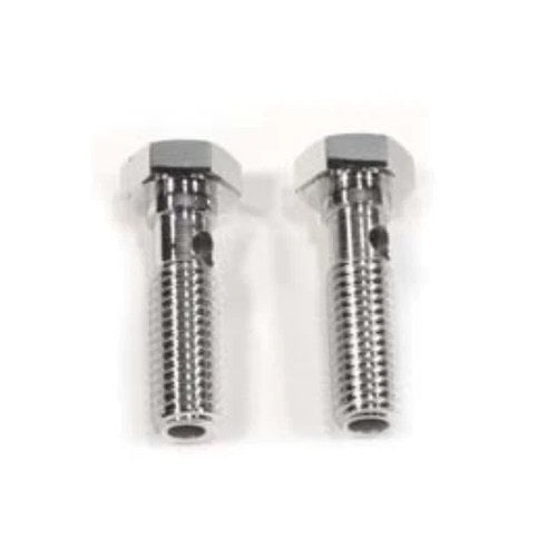 V-Twin 35-0791 Chrome Breather 1/2-13 x 1-3/4" Bolts Set for Evo & Sportster