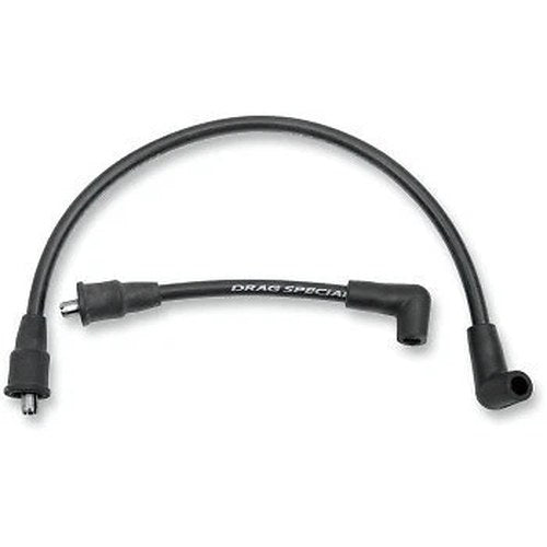Drag Specialties 8.8mm Black Spark Plug Wires for Harley Softail 84-99 FXST/FLST