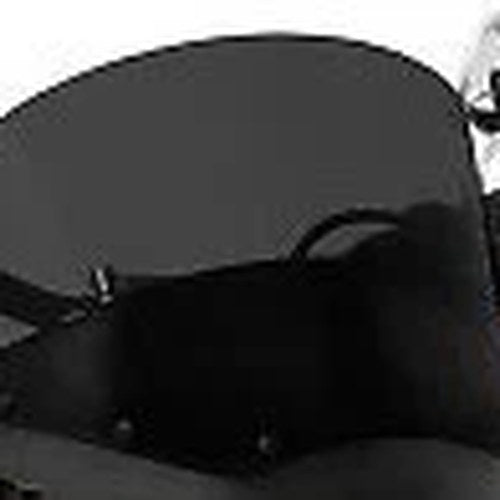 Memphis Shades MEP86710 Dark Black Smoke 11" Road Warrior Windshield w/o Vent