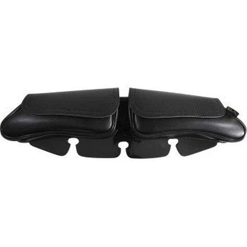 Willie & Max 04725 Dual Pouch Windshield Bag for Harley Batwing Touring 96-13