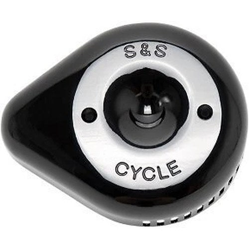 S&S Cycle 170-0533 Black Slasher Stealth Air Cleaner Cover