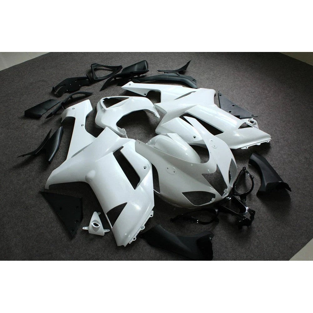 Fairing Kit for Kawasaki Ninja ZX6R 636 2007-2008 ZX600P Unpainted ABS Body Work