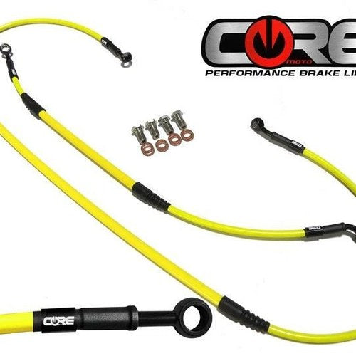 Suzuki Rmz 250 Brake Lines 2004 2005 2006 Front Rear Yellow Black RMZ250
