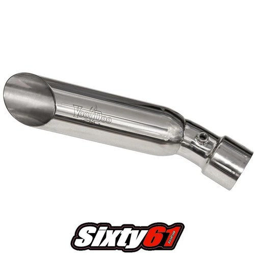 Voodoo Exhaust Yamaha R1 2009 2010 2011 2012 2013 2014 Shorty Polished