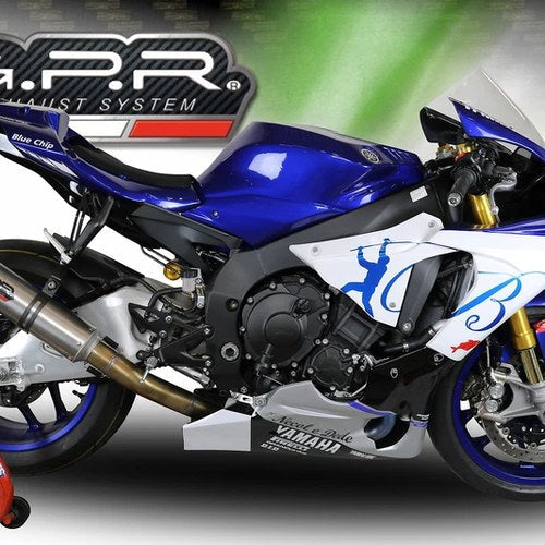 Gpr Exhaust Yamaha Yzf R1/R1-M 2015-2016 Racing Slip-On M3 Inox