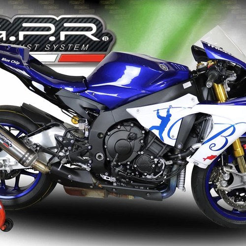 Gpr Exhaust Yamaha Yzf R1/R1-M 2015-2016 Homolog Slip-On M3 Inox