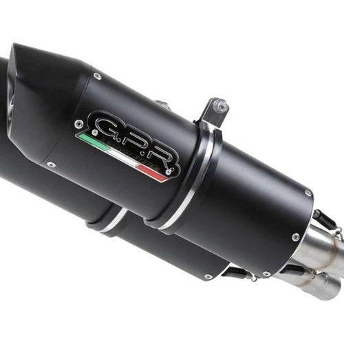 Gpr Exhaust Royal E Interceptor 650 2019-2020 Double Homol Slip-On Furore Nero