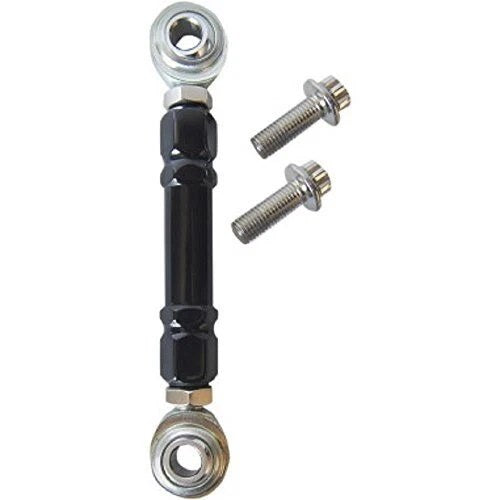 Alloy Art Black Adjustable Mid Control Shift Linkage for Harley Dyna 84-17