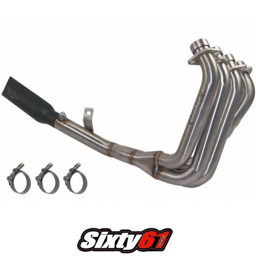 Voodoo Exhaust Gsxr 600 2001-2005 4:1 Suzuki Full System Shorty Black GSXR600