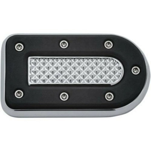 Kuryakyn 7037 Chrome Heavy Industry Brake Pad Harley Small Pedal Fxst 84-17