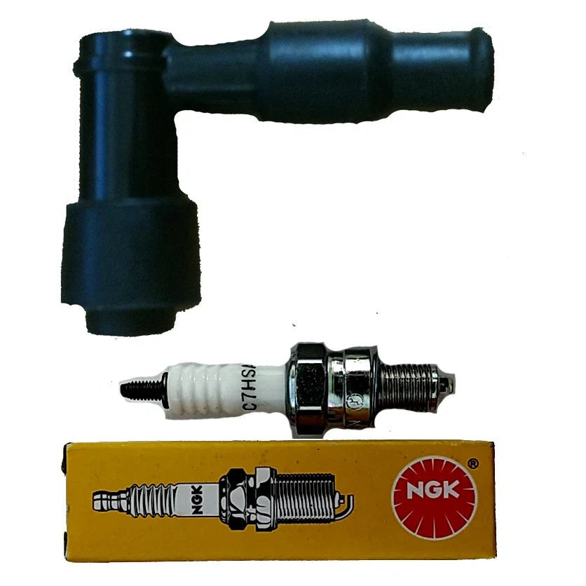 Spark Plug + Cap For Honda XR100R XR 100 R XR100 Bike Youth Sparkplug New