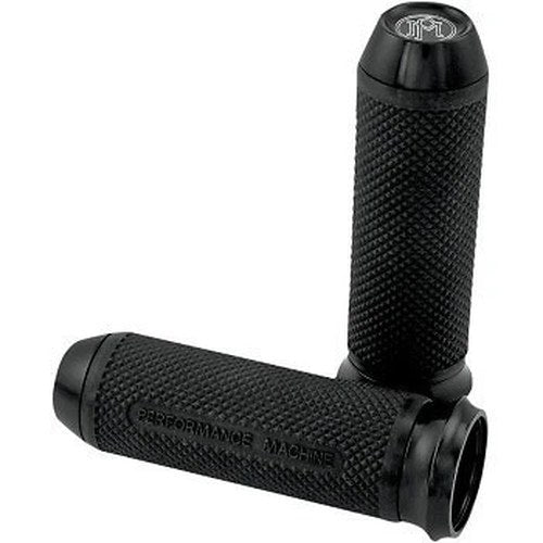 Performance Machine 0063-2028B BLack Elite Custom Hand Grips for Electronic Tbw