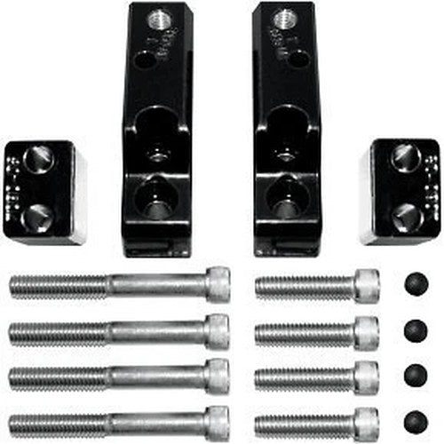 LA Choppers LA-7090-06 Passenger Floorboard Short Comfort Kit for 09-13 Touring