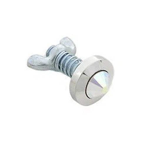 V-Twin 37-1971 License Plate Bolt Set Pearl Style 4-Pack