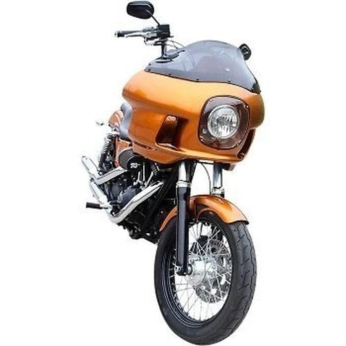 Klock Werks 9" Dark Smoke Flare Windshield for 84-92 Fxrp