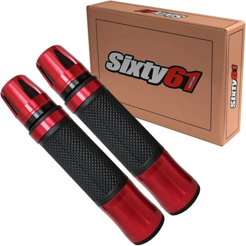 Gsxr 600 750 Red Grips 1999-2021 2022 2023 Suzuki Gel Comfort Hand Bar Ends