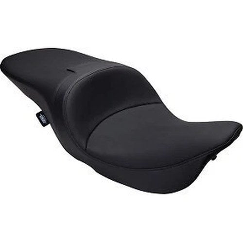 Drag Specialties 0801-1503 Freedom Touring Seat- Black - Flh '97-'07