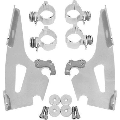 Memphis Shades Polished Batwing Fairing Mount for Honda Shadow Spirit 97-08