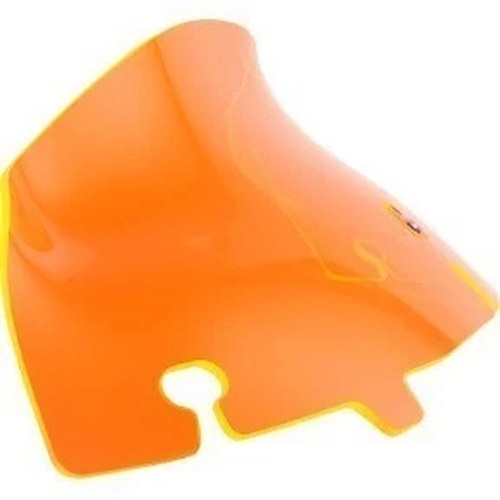 Klock Werks KWW-01-0648 4" Orange Ice Kolor Flare Windshield for 14-23 Batwing
