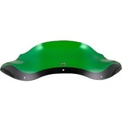 Klock Werks KWW-01-0692 Kolor Flare Windshield- 8" - Green - Fltr 98-13