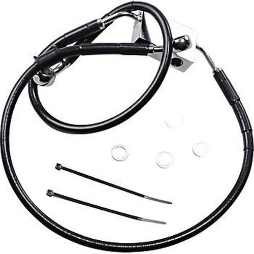 Drag Specialties 1741-5291 Extended Length +4" Front Brake Line
