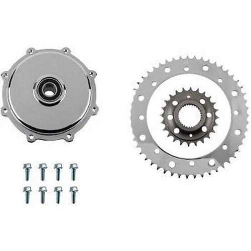 Drag Specialties 1210-2664 Chain Drive Conversion Sprocket Kit for 17-24 Touring