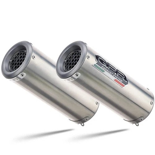 Ducati Monster 796 2010-2014 Exhaust Gpr Double Slip-on M3 Inox
