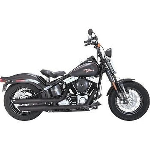 Vance & Hines 46341 Black 3" Twin Slash Slip-On Mufflers
