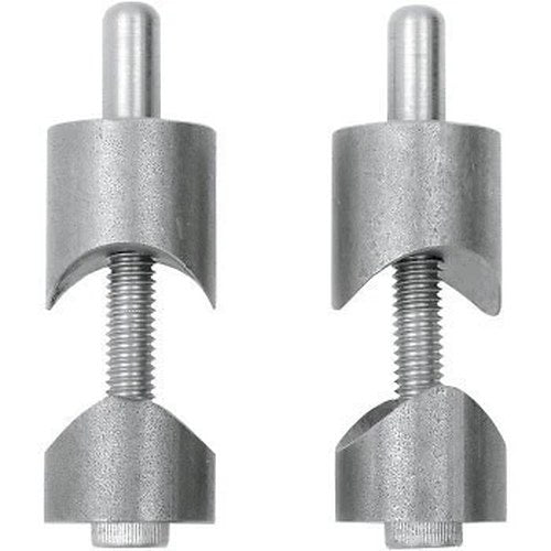 Drag Specialties 0820-0033 Raw Finish Bolt-On Spring Seat Mount for 1.25" Bar