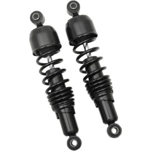 Drag Specialties 1310-1311 Black 12" Standard Duty Shocks Rear Suspension