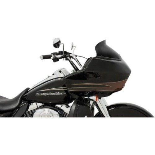 Memphis Shades Spoiler Windshield 5.5" Black Opaque for Harley Road Glide 15-23