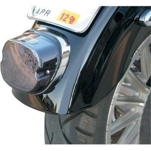 Drag Specialties 2010-0769 Smoke LED Taillight with Top Tag