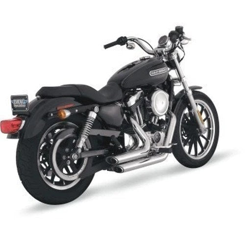 Vance & Hines 17219 Chrome Shortshots Staggered Exhaust System 04-13 Sportster