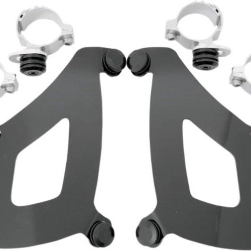 Memphis Shades Bullet Fairing Black Hardware Honda VT1300CS Sabre 10-14