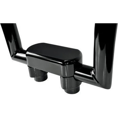 LA Choppers Black 1-1/2" Tall Hefty Riser & Top Clamp Kit for 1-1/4" Handlebars