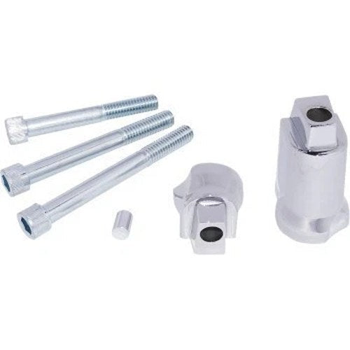 Drag Specialties 1621-1004 Chrome Passenger Floorboard Mounts