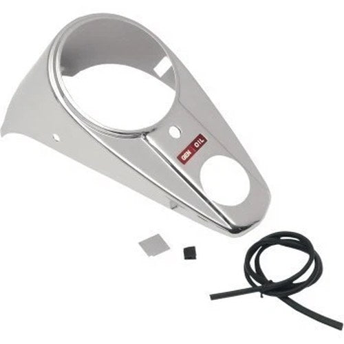 Drag Specialties DS-373636 Chrome Slot Dash Cover Only (Bolt sold separately)