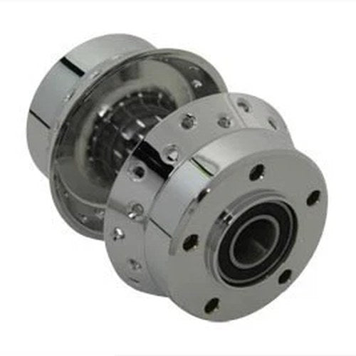 V-Twin 45-0336 Chrome Front Wheel Hub with 1" Bearings