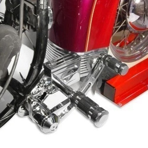 V-Twin 22-0760 Billet Forward Control Kit Chrome