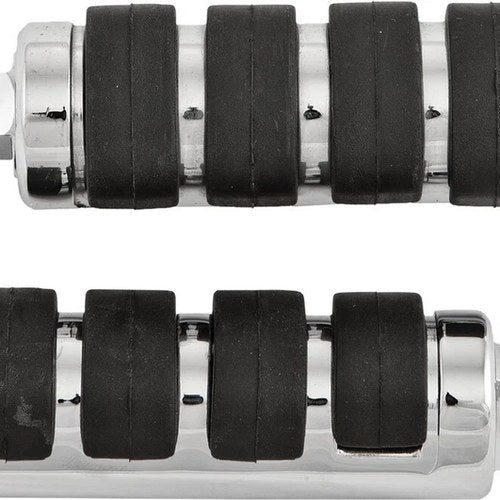 HardDrive 17-0425I / 820-1936 Chrome Passenger Male Mount Foot Pegs for Harley